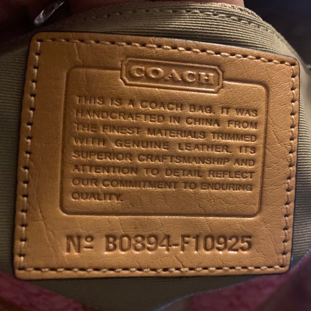Coach Soho Hobo Signature Handbag
